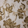 thumbnail image 3 of Zelouf Anaya Metallic Floral Embroidery  , Sewing, DIY, Crafts Fabric by the Yard, Dusty Olive Combo, 5 Yard, 3 of 3