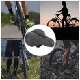 thumbnail image 4 of Bicycle Seats, Ergonomic Design Bike Seats Double Spring Hollow Breathable Design  For Mountain Bike, 4 of 8