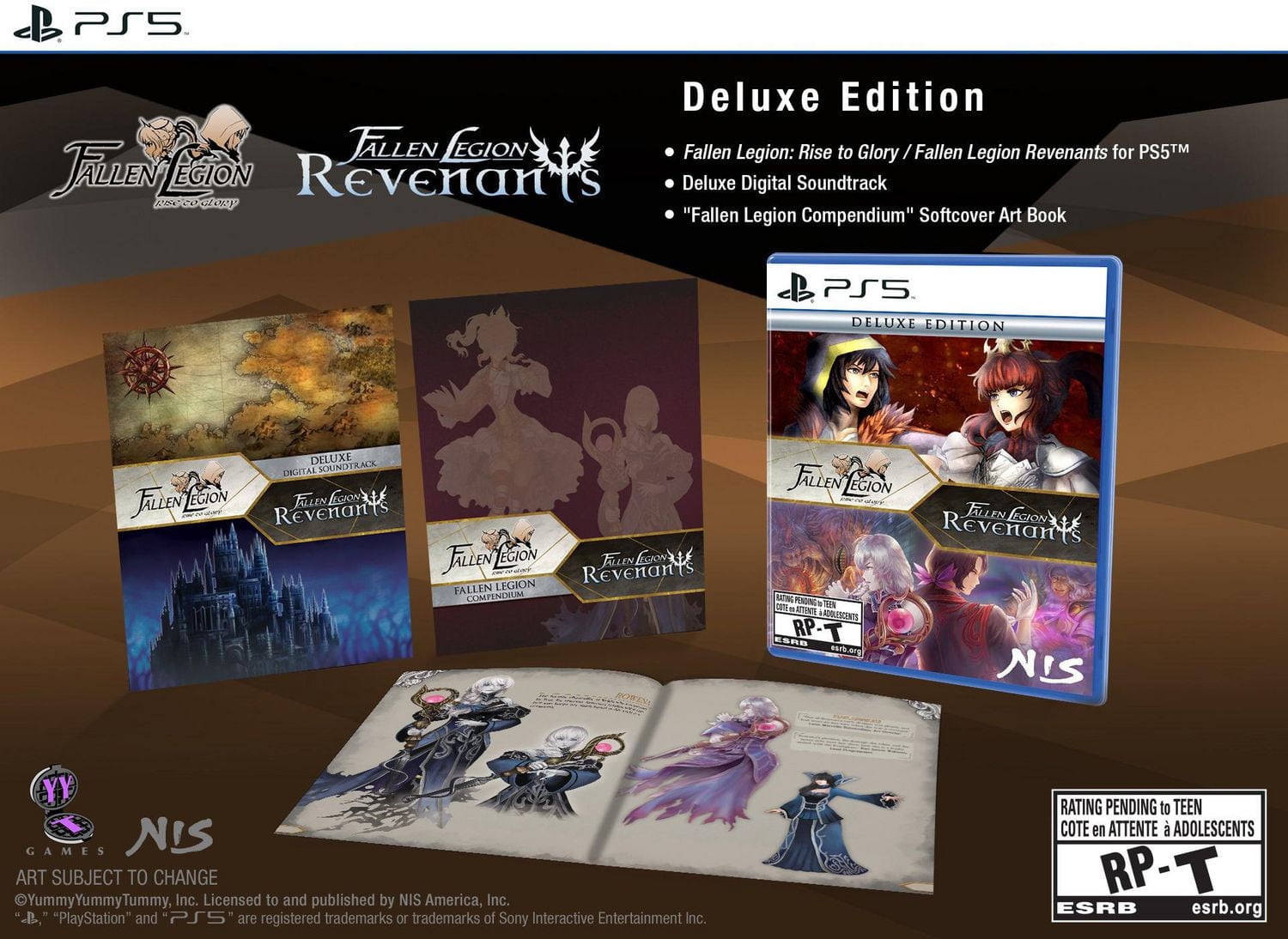 Fallen Legion: Rise to Glory/Fallen Legion Revenants Deluxe Edition (PS5)