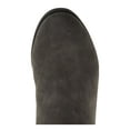 thumbnail image 3 of STYLE & COMPANY Womens Gray 1/2 Heel Wide Calf Padded Kelimae Round Toe Block Heel Zip-Up Riding Boot 8.5 M, 3 of 4