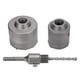 thumbnail image 5 of Abridor De Agujeros Para Hormigón, 2 Hoyos, Vástago De 2 Ranuras, Dientes De 3 Bordes, 60 Mm, 80 Mm, Kit De Sierra Perforadora En ángulo De 135 Grados Para Instalación De, 5 of 7