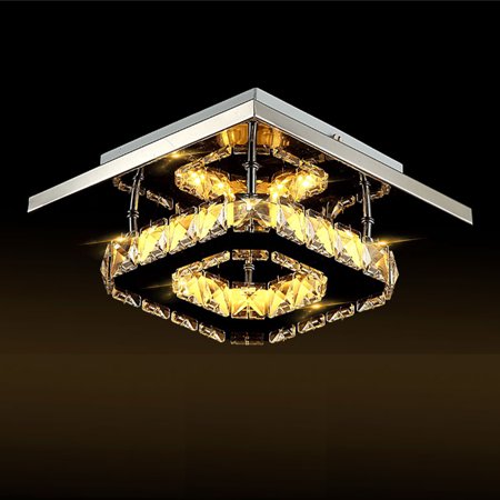 Meigar Led Modern Art Decor Crystal Chandelier Lighting Pendant Meigar Led Modern Art Decor Crystal Chandelier Lighting Pendant Flushmount Ceiling Light Fixtures Lamp For