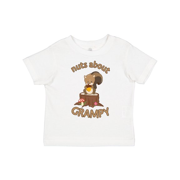 Inktastic Nuts About Grampy Boys or Girls Toddler T-Shirt