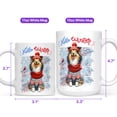 thumbnail image 4 of Hello Winter Shetland Sheepdog Smiling in Red Scarf Hat Welcome Christmas Mug Sheltie Dog Lover Gifts Coffee Tea Cup - 00017, 4 of 4
