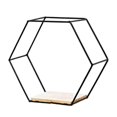 thumbnail image 1 of Metal Wire Wall Shelf Home Decor Storage Floating Round Multi-Section Shelf, 1 of 5