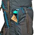 thumbnail image 5 of Kelty | Asher 85L Multi-Day Hiking Backpack, Lightweight and Breathable Outdoor Pack - Beluga/Blue, 5 of 5