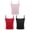 Black&Red&Pink, variant on Alvivi 3 Pcs Kids Girls Camisole Spaghetti Strap Racerback Crop Tank Top Dance Workout Athletic Vest Black&Red&Pink 8-10