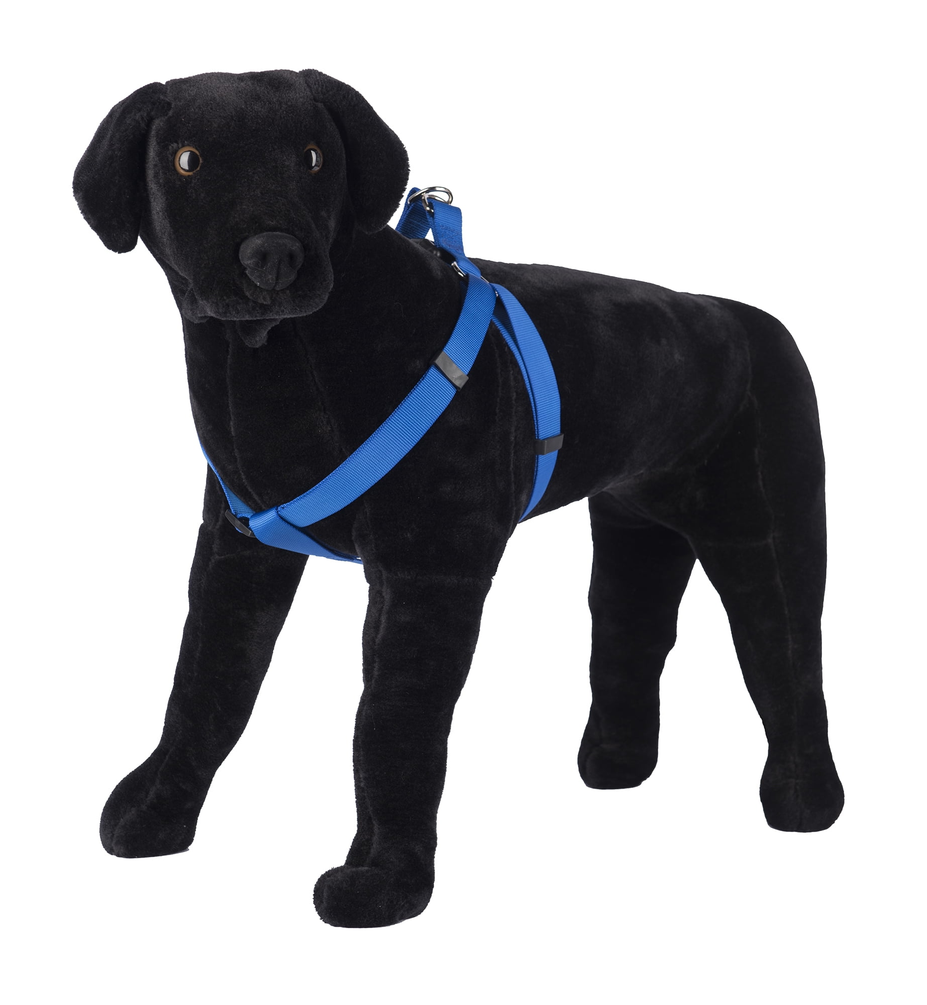 Pet Champion Extra Small/ Small 8-14 inch Chest Bold Polyester Step-In Halter Dog Harness, Royal Blue