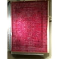 thumbnail image 2 of Safavieh Valencia Tapis de 3' X 5' en Polyester à l'Élastique Rouge, 2 of 5
