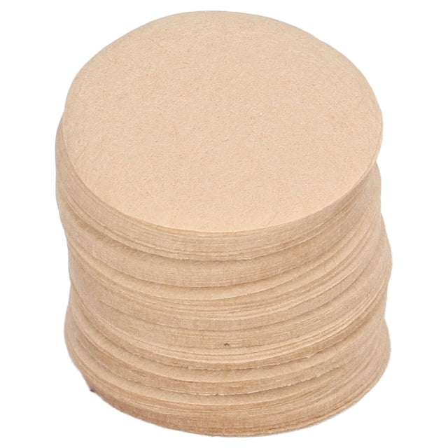 Filtres à Café en Papier, 100 Pcs Filtres à Café en Papier Ronds Multifonctionnels