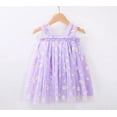thumbnail image 3 of Princess Sunflower Daisy Embroidered Lace Dress, 3 of 8