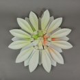 thumbnail image 3 of Multicolor Metal Flower Wall Sculpture Home Decor Hanging Floral Art Set of 2, 3 of 3