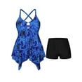 Plus Size Swim Dress for Women Tummy Control Bathing Suit with