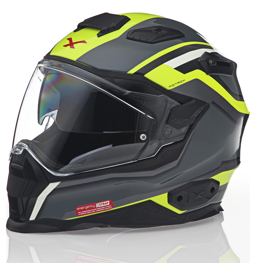 Nexx Xwst 2 Motrox Hi Viz Helmet Walmart Com