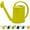Green Yellow, variant on Plant Watering Can 1 Gallon, Watering Can for Outdoor Plants, Water Can for Plants, Plastic Garden Watering Can with Sprinkler Head-Grass Green