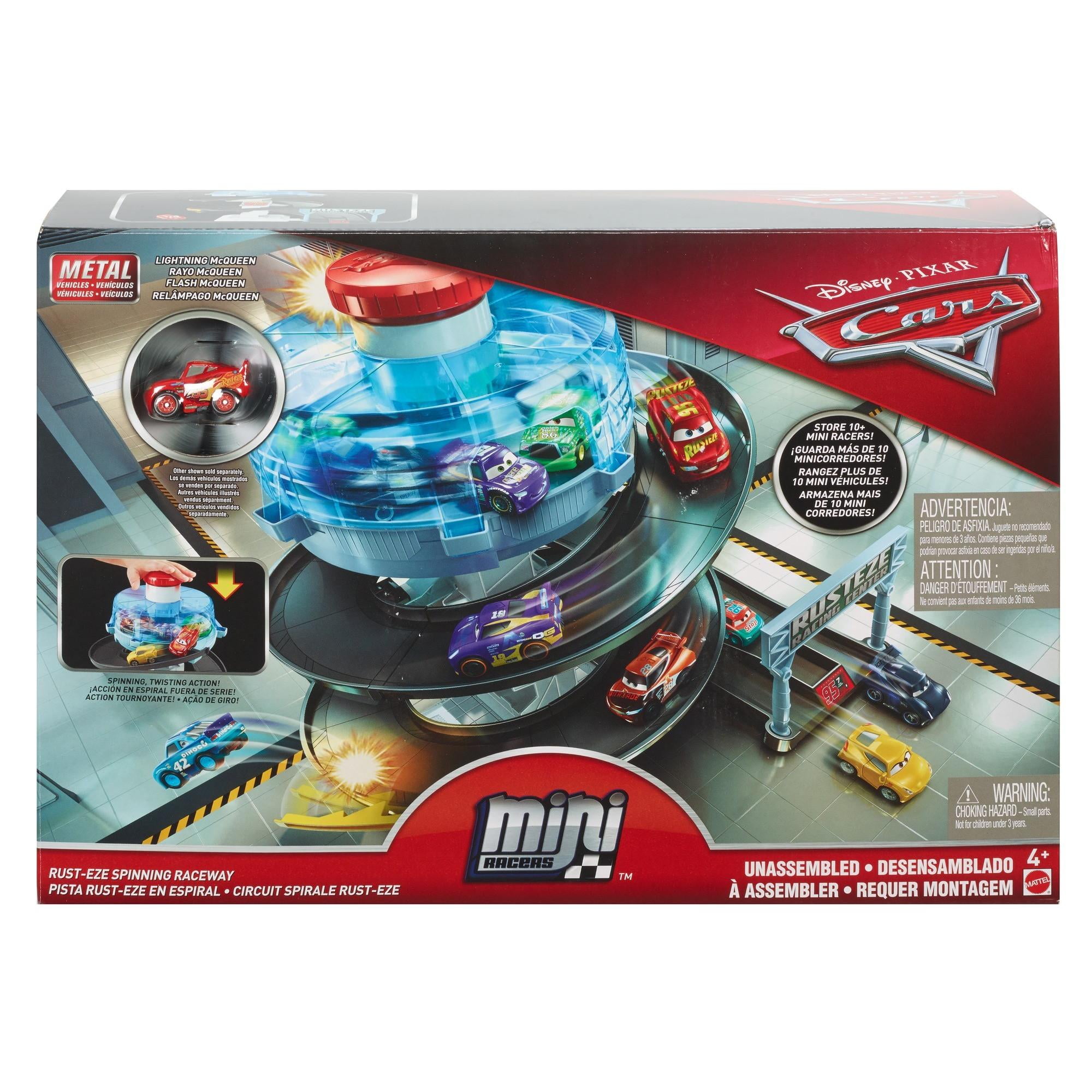 disney pixar cars mini racers pinball playset