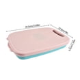 thumbnail image 3 of SMihono Kitchen Organizers and Storage Multifunctional Folding Chopping Board Set Telescopic Basket Wire Planer Creative Chopping Board 9-piece Set Combination Chopping Board Kitchen Gadgets Must Have 2023, 3 of 8