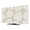 Beige, Cream, Sand, variant on Navy Blue Tropical Summer TV Cover for 50 Inch Screen,Stretch Fabric Dustproof TV Display Protector,White Monstera Leaves Botanical Elastic Slipcover Monitor Cover for Indoor Computer 43.6"x24.5"