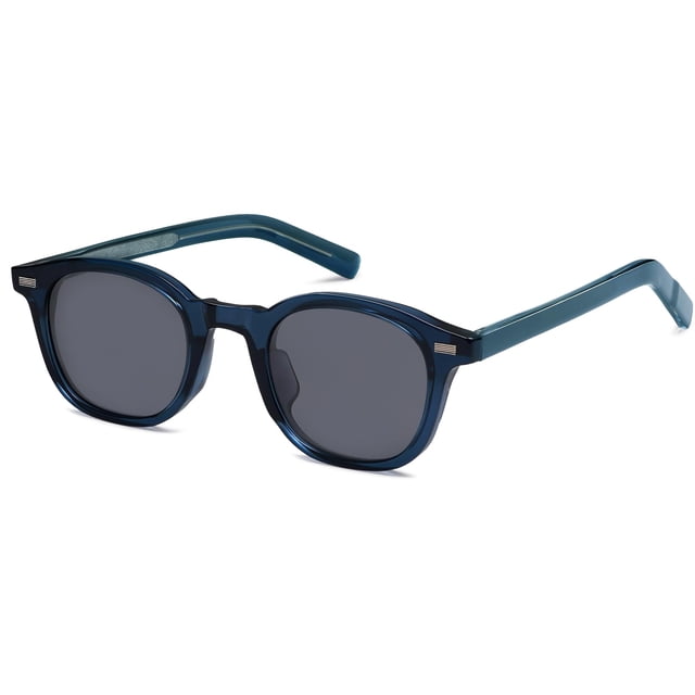 Gafas de Sol SOJOS Retro Cuadradas SJ2316 UV400 Azul Marino/Gris