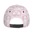 thumbnail image 6 of Xecao Cute Rabbit for Baseball Cap: Unisex, crafted from classic polyester twill fabric, featuring a soft unconstructed design, 6 of 9
