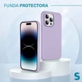 thumbnail image 2 of Funda de Protección para iPhone 14 Pro - Sovico - Silicón con Forro de Microfibra, 2 of 6