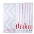 thumbnail image 2 of Knitting Machine Card10pcs Punch Cards Plastic Knitting Machine Accessories Card Machine True Excellence, 2 of 8