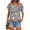 Multicolor#2, variant on Spring Tops for Women Viikei Womens Blouses and Tops Dressy,Women's Printed V-neck Short-sleeved T-shirt Loose Top Short Sleeve Top Multicolor S