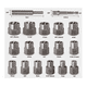 thumbnail image 2 of Juego Extractor De Tornillos Y Tuercas 18 Piezas Negro, 2 of 5