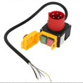 thumbnail image 2 of 3 Phase 380/400V Machine Switch with Phase Inverter, Emergency Stop Flap and Power Cable, 2 of 5