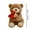 B, variant on Tuscom Valentine's Day Teddy Bear with Rose, 12-Inch Plush Toy Holding Red Flower, Cute Stuffed Animal Gift for Girlfriend, Wife, Daughter on Anniversary, Birthday, Christmas, Home Decor