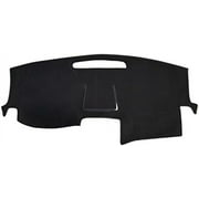 Black Carpet Dash Cover Compatible with 2007-2012 GMC Acadia (Without Heads Up Display) Made in USA