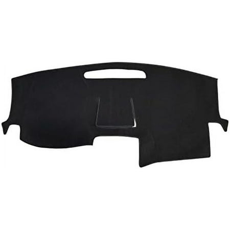 Black Carpet Dash Cover Compatible with 2007-2012 GMC Acadia (Without Heads Up Display) Made in USA