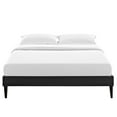 thumbnail image 4 of Modway Tessie Faux Leather King Mates Platform Bed in Black, 4 of 5