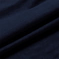 thumbnail image 6 of Women's 3/4 Sleeve Velvet Shirts Round Neck Gold Velvet Elegant Casual Holiday Blouses, 6 of 6