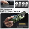thumbnail image 2 of Funda de teléfono i-Blason Armorbox Series para iPhone 16 Pro, color verde oscuro, 2 of 6