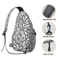thumbnail image 2 of Sac à Dos Épaule Boho Chic Léger pour Randonnée & Vélo Mode Vintage & Spacieux, 2 of 3