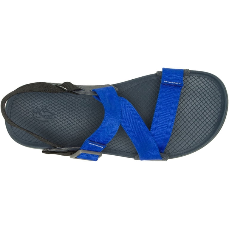 Chaco Lowdown lug sandal shoe strappy comfort navy blue outdoor hiking men 9 Chaco Lowdown Sandal Men Blue Navy - Walmart.com main image 2