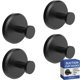 thumbnail image 1 of Ganchos con ventosa HOME SO para ducha, baño o cocina (paquete de 4), 1 of 7