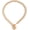 Gold, variant on Chunky Gold Heart Choker Necklace for Women Trendy Dainty Love Statement Pendant Necklace Personalized Heart Toggle Clasp Choker Valentines Gifts