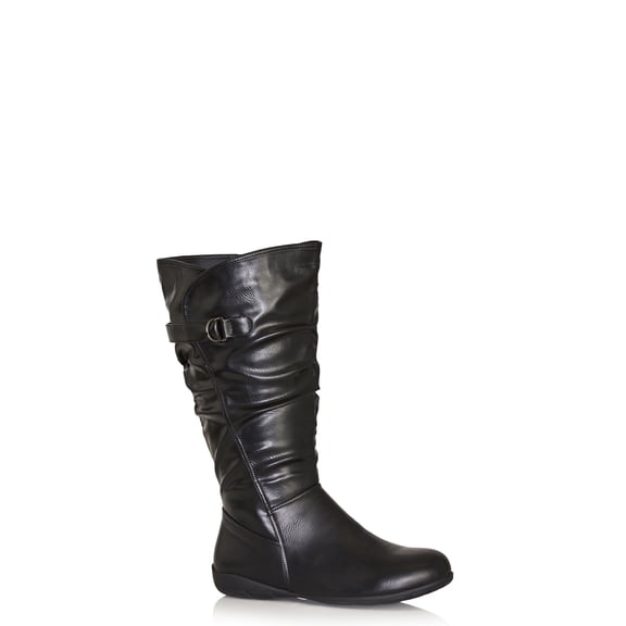 Avenue Women's Wide Width Tall Scrunch Boot