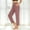 Pink, variant on GTEYOIJN Women's High-Waisted Stretch Pants with Slit Cuffs for Summer Casual Yoga Maternity Scrub Pants Pants for Women High Waisted Crop Work Pants Summer Casual Slacks Yoga Dress Pant