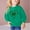 Green, variant on Unisex Kids St Patrick's Day Patchwork Long Sleeve Shirt 2-9 Years