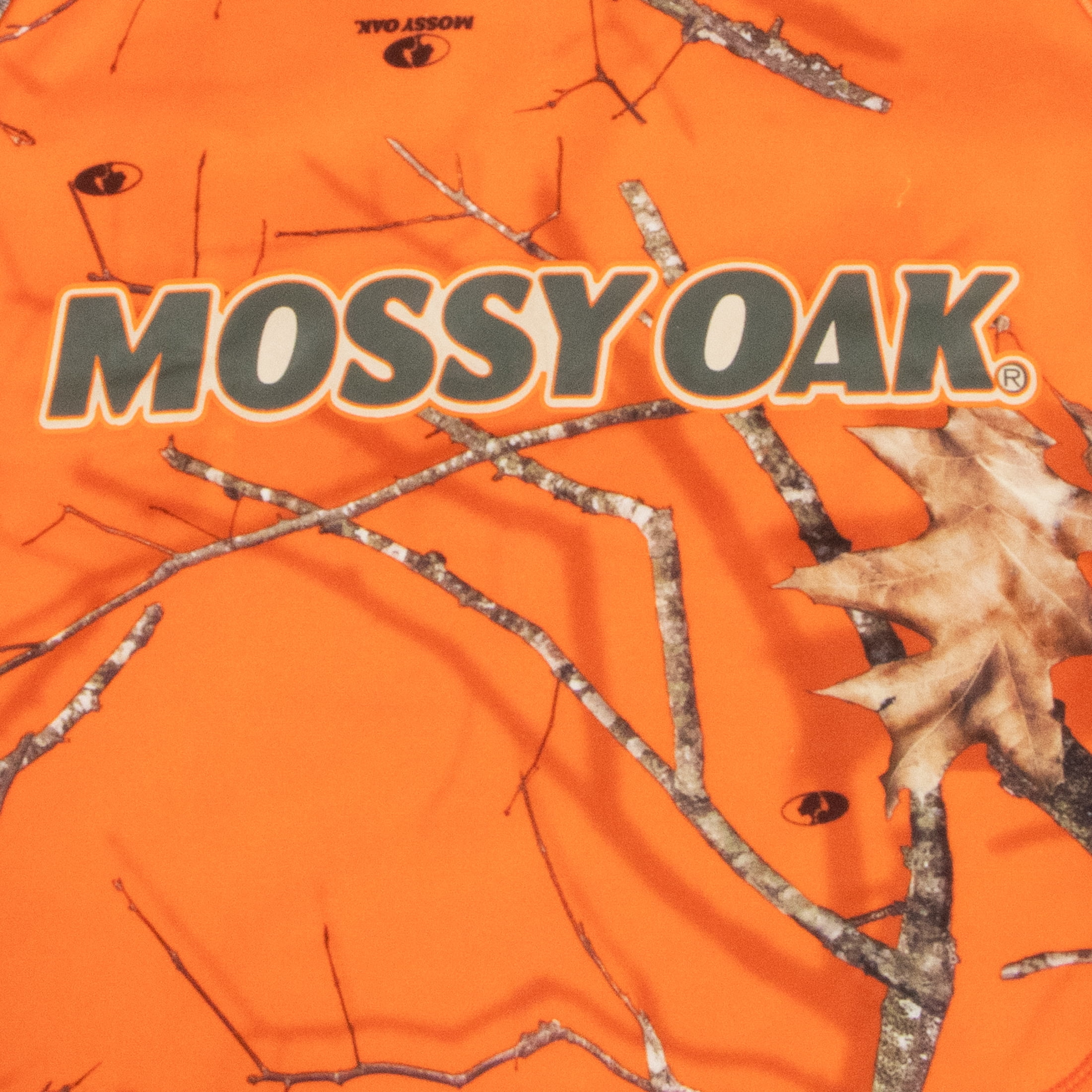 Mossy Oak Fall Dog Hoodie, Country Camo, Orange, Large