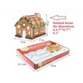 thumbnail image 4 of Gingerbread House Cookie Cutter Set - Gingerbread House，3D House Cookie Cutters Kit for Holiday, Winter, Christmas & Gingerbread House Kit for Kids , Gift Package (10Pcs Christmas Cookie Cutters), 4 of 7