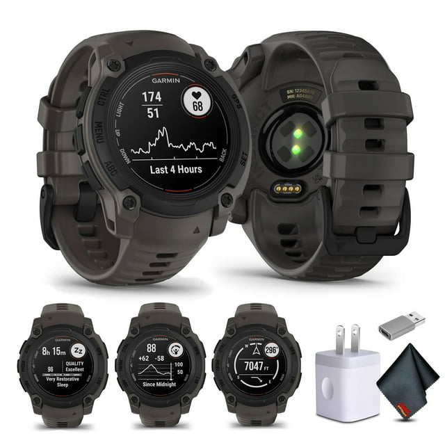 Reloj inteligente Garmin Instinct E de 40 mm para exteriores con monitoreo GPS 24/7