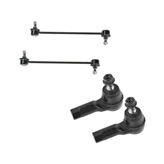 Front Tie Rod End and Sway Bar Link Kit 4 Piece - Compatible with 2011 - 2019 Mitsubishi Outlander Sport 2012 2013 2014 2015 2016 2017 2018