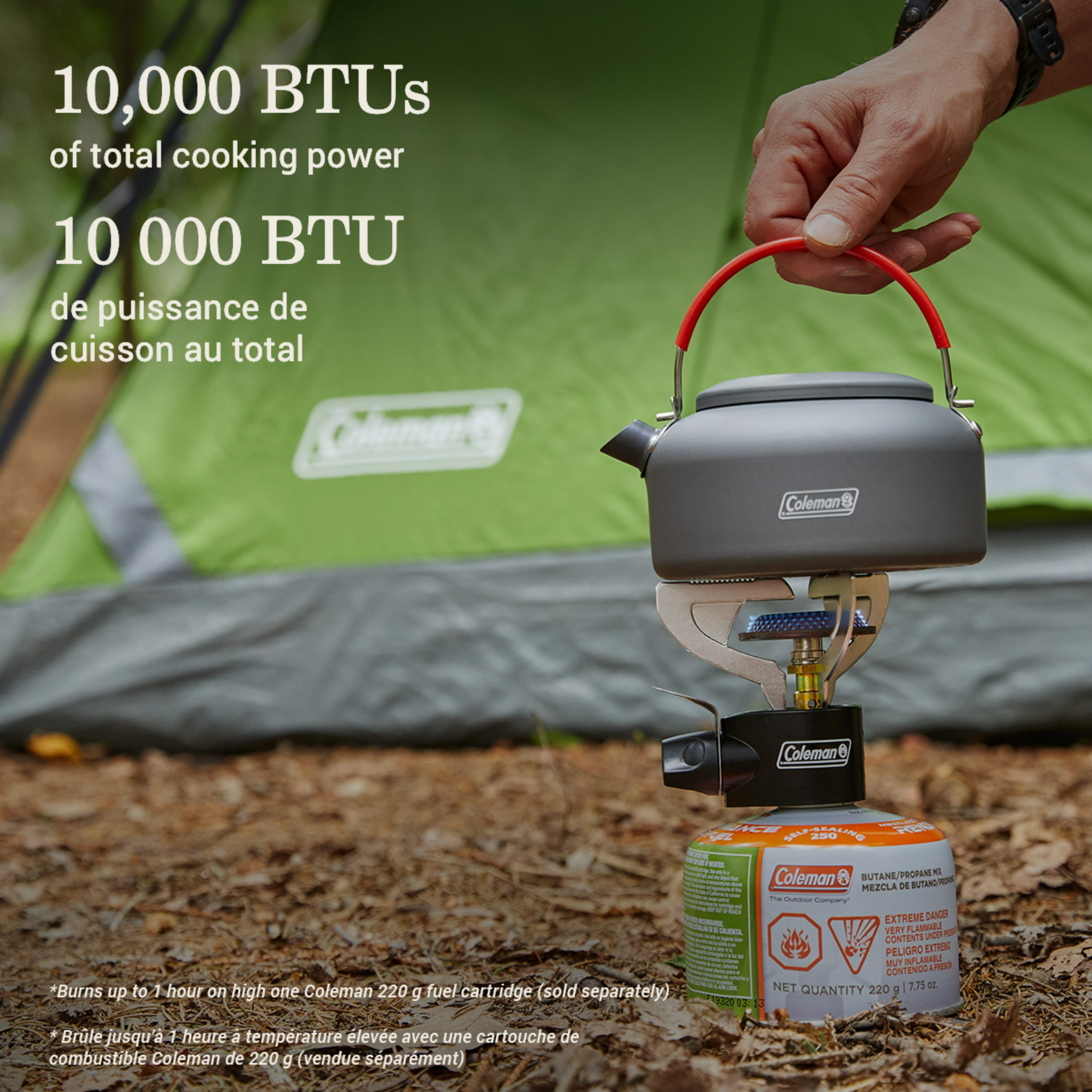 Coleman Classic 1-Burner Backpacking Stove, Black