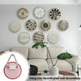 thumbnail image 6 of 20x Disc Plate Hangers Picture Hanging Stick on Invisible Hooks, 6 of 6
