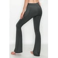 thumbnail image 4 of ALWAYS Women's Leg Flare Bell Bottom Soft Stretchy Pants CHARCOAL S, 4 of 6