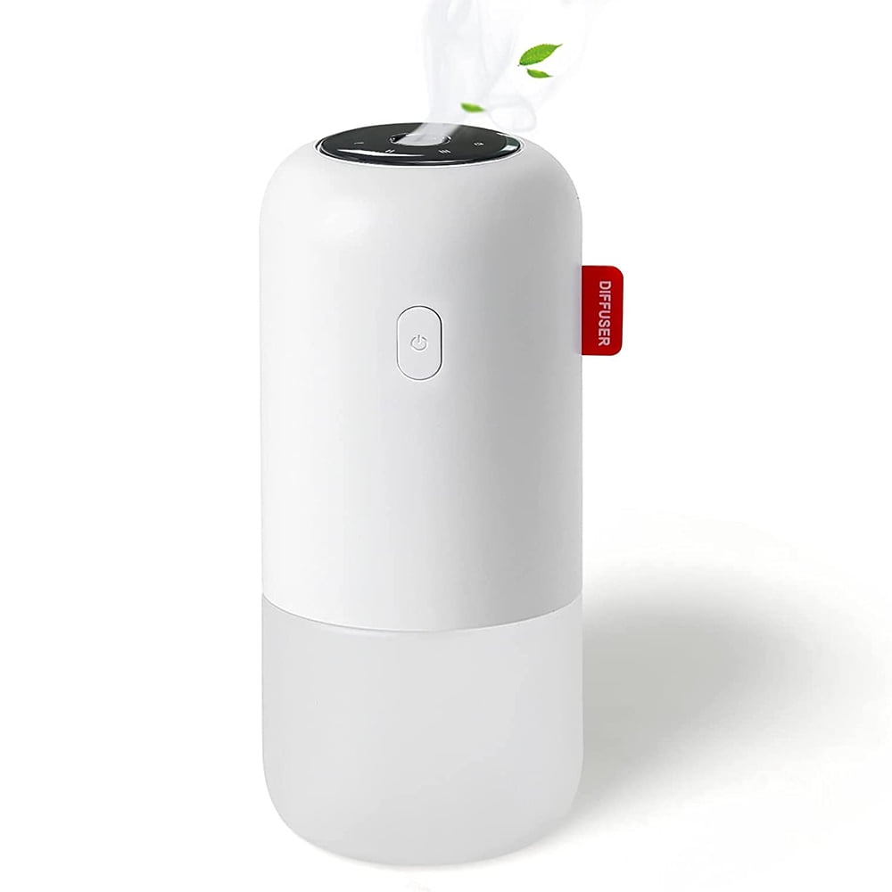 Bicmte Mini Essential Oil Diffuser - 4 Mode Cool Mist Humidifier Diffuser Oil Flow System for Home & Office, 100ML